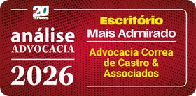 Selo Análise Advocacia 2026 — Advocacia Correa de Castro & Associados