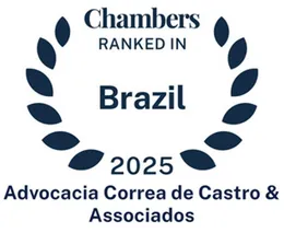 Selo Chambers Ranked in Brazil 2025 — Advocacia Correa de Castro & Associados